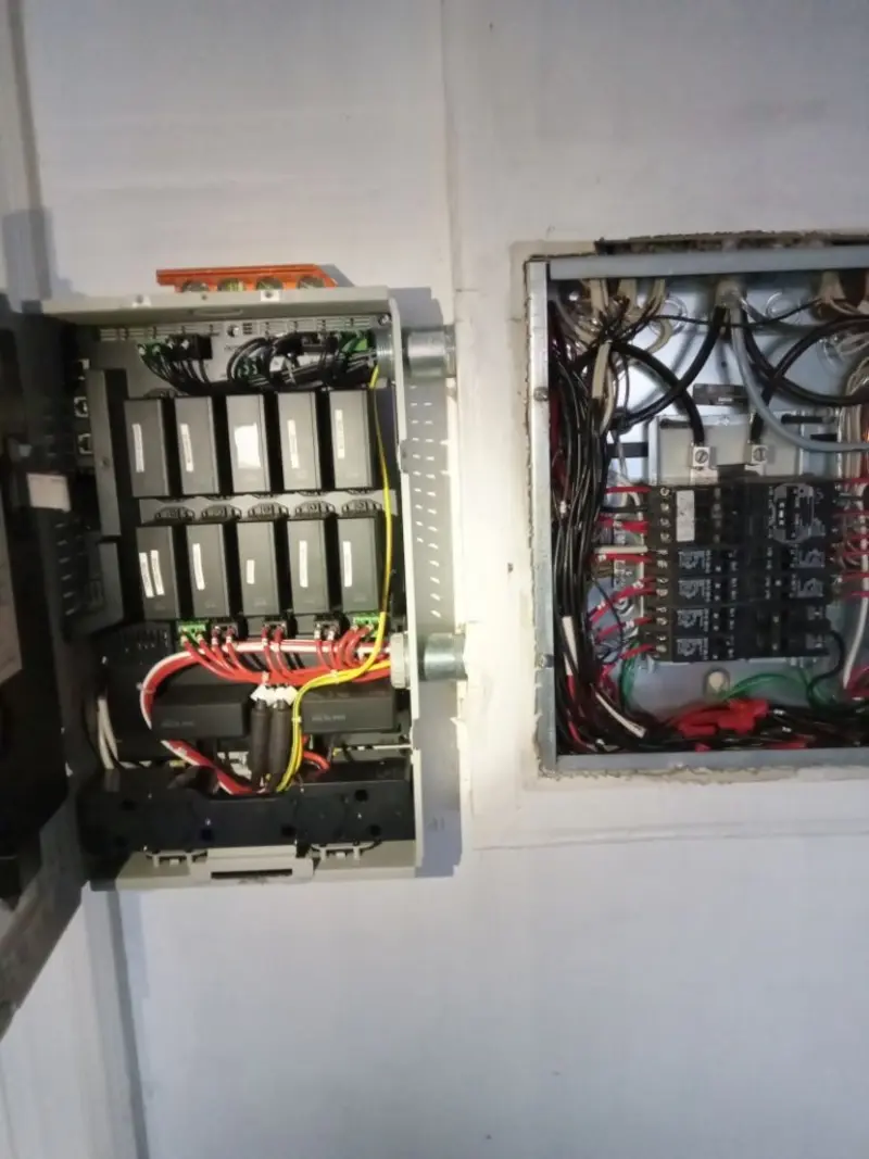 Electrical panel upgrade completed for Indoor Lighting Installation in Woodville